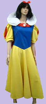 Costume Princess Snow White Adult Woman 3 Piece Medium Large Theatre Halloween Masquerade Childrens Party