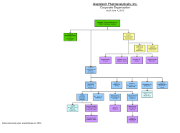 Organizational Chart Of Angiotech Pharmaceuticals Inc