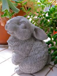 Rabbit Statue Petite Concrete Rabbit
