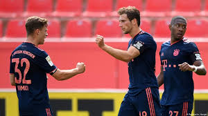 Bayern munich is one of the most prestigious football clubs and have always maintained an unique tradition, a record of consistent success, and a bayern munich players get to enjoy the use of the club's state of the art complex which includes locker screens to display their personalised schedules. Bundesliga Muscle Man Leon Goretzka Inspires Bayern Munich Comeback Sports German Football And Major International Sports News Dw 06 06 2020