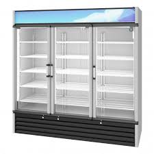3 section merchandiser refrigerators