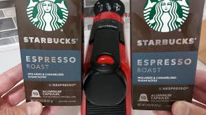 starbucks nespresso capsules review