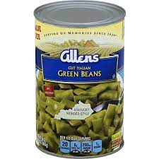 allens green beans cut italian value