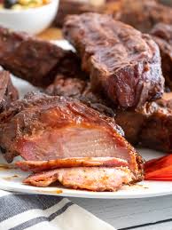tender smoked country style pork ribs