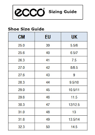 Ecco Sandals Size Chart Shoes Ecco Sport Online