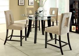 espresso high top dining table off 71