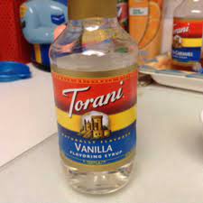 torani vanilla syrup and nutrition facts
