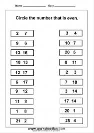 Even Odd Numbers 2 Worksheets Free Printable