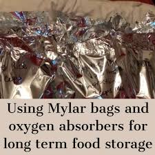 mylar bags oxygen absorbers