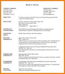 Resume Templates For Students Resume Templates And Examples
