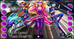 barbie agent team dress up play the