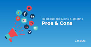 Digital Marketing vs Traditional Marketing: Pros and Cons | AdShark