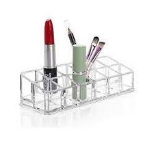 section acrylic lipstick brush holder