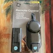 Ge Wireless Remote Control For Outdoor