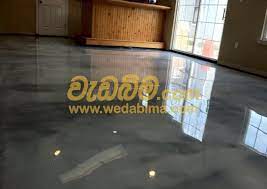 metallic epoxy flooring in sri