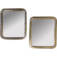pair of vintage mirrors art deco period