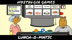 nostalgia games arthur lunch o matic