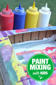 How To Mix Paints With Kids A Step By
