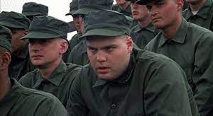 Browse 486 full metal jacket stock photos and images available, or search for army helmet or movies to find more great stock photos and pictures. Gif Blank Face Mira Full Metal Jacket Animated Gif On Gifer