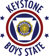 A symbol of a keystone, which is a common state symbol of pennsylvania. Keystone Boys State