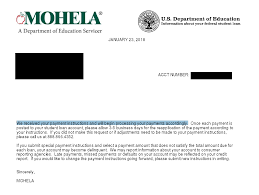 Free Letter Template To Pay The Principal On Mohela Student Loans