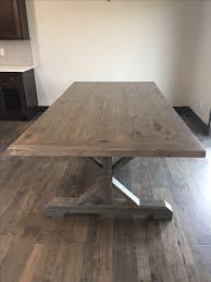 Farmhouse Table Minwax Classic Gray