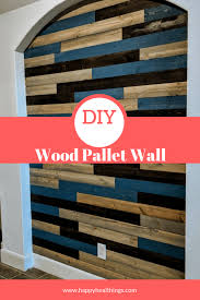 Inexpensive Diy Pallet Wood Wall