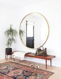 Atmosphera miroirs ronds multiples lila 61x37 cm. Le Miroir Rond Cet Indispensable Deco A Nos Interieurs Elle Decoration