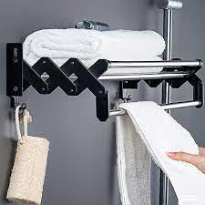 Expandable Clothes Drying Towel Rack