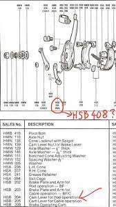 Raleigh rod brake parts for Sturmey Archer hub brake. - Bike Forums