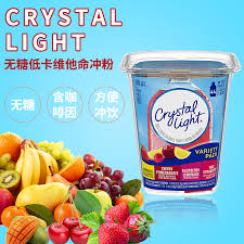 U S Import Crystal Light Sugar Free Low Calorie Fruity Beverage Powder 4 Flavor 44 Barrels