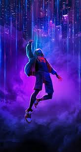 miles mes spider man falling cool