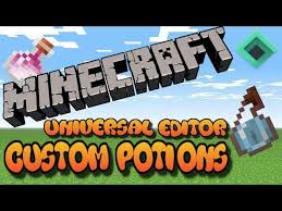 Welcome everybody to another minecraft video we're going to be talking about universal minecraft editor made by oprize this will allow you . Let S Mod Minecraft Ep1 Custom Potions Nbt Editor Tutorial Xbox 360 Ps3 Minecraft Amino