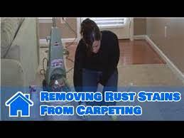 cleaning tips removing rust stains