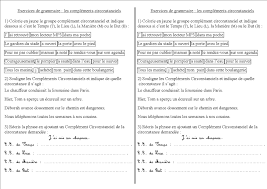 GRAM 13 CE2 : les compléments circonstanciels - La classe des CE de  Villebois | Grammaire cm2, Compléments circonstanciels, Exercice grammaire