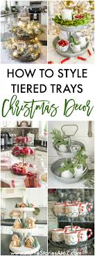 Make a colorful christmas fruit tray for your family to nibble on for breakfast or a healthy snack in between meals. Christmas Decor Ideas How To Style A Tiered Tray
