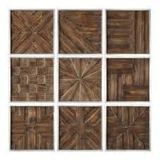 Rustic Wood Panel Wall Art Collage