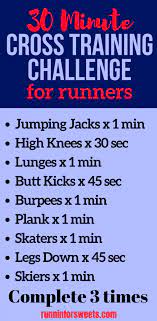 cross training workouts for runners