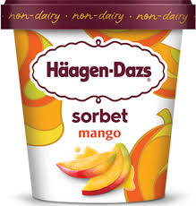 mango sorbet häagen dazs