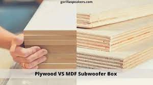 plywood vs mdf subwoofer box main