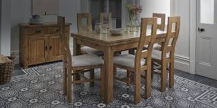 Comfortably seats 6 and can be extended to seat 8. 8 Seater Dining Tables Rectangle Dining Tables Oak Furnitureland