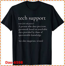 tech support tshirt funny definition
