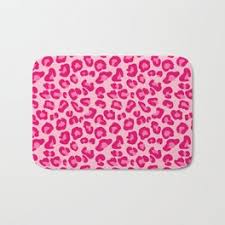 leopard bath mats to match any bathroom