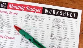 Budgeting is considered a big step toward financial health, but it requires meticulous attention to the amount of money is coming in and going out to meet goals. Printable Monthly Budget Worksheet