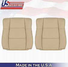 Passenger Top Leather Seat Covers Ivory