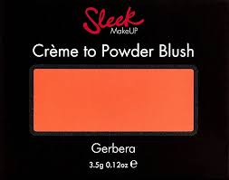 sleek makeup creme to powder blush