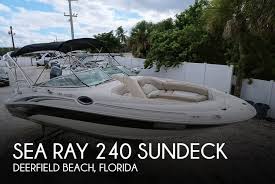 2003 sea ray 240 sundeck power boats