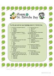 What rock band was made up of robert plant, john paul jones, jimmy page,. English Esl St Patrick S Day Worksheets Most Downloaded 126 Results