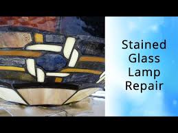 Stained Glass Lamp Repair