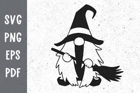 Witch Snome Svg Cut File For Cricut Graphic By Greenwolf Art Creative Fabrica